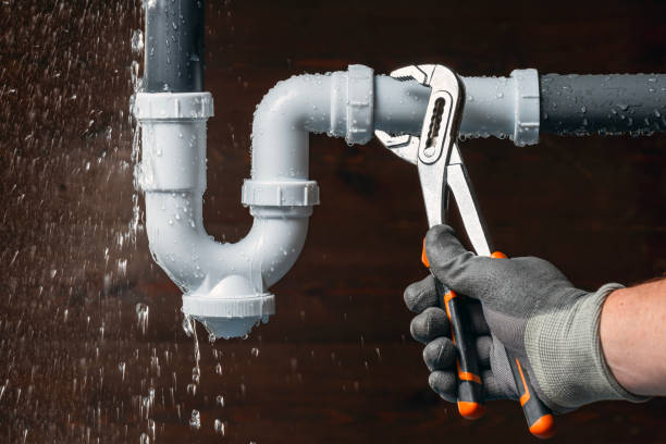 Professional Drain Cleaning technician working in Monroe, NC